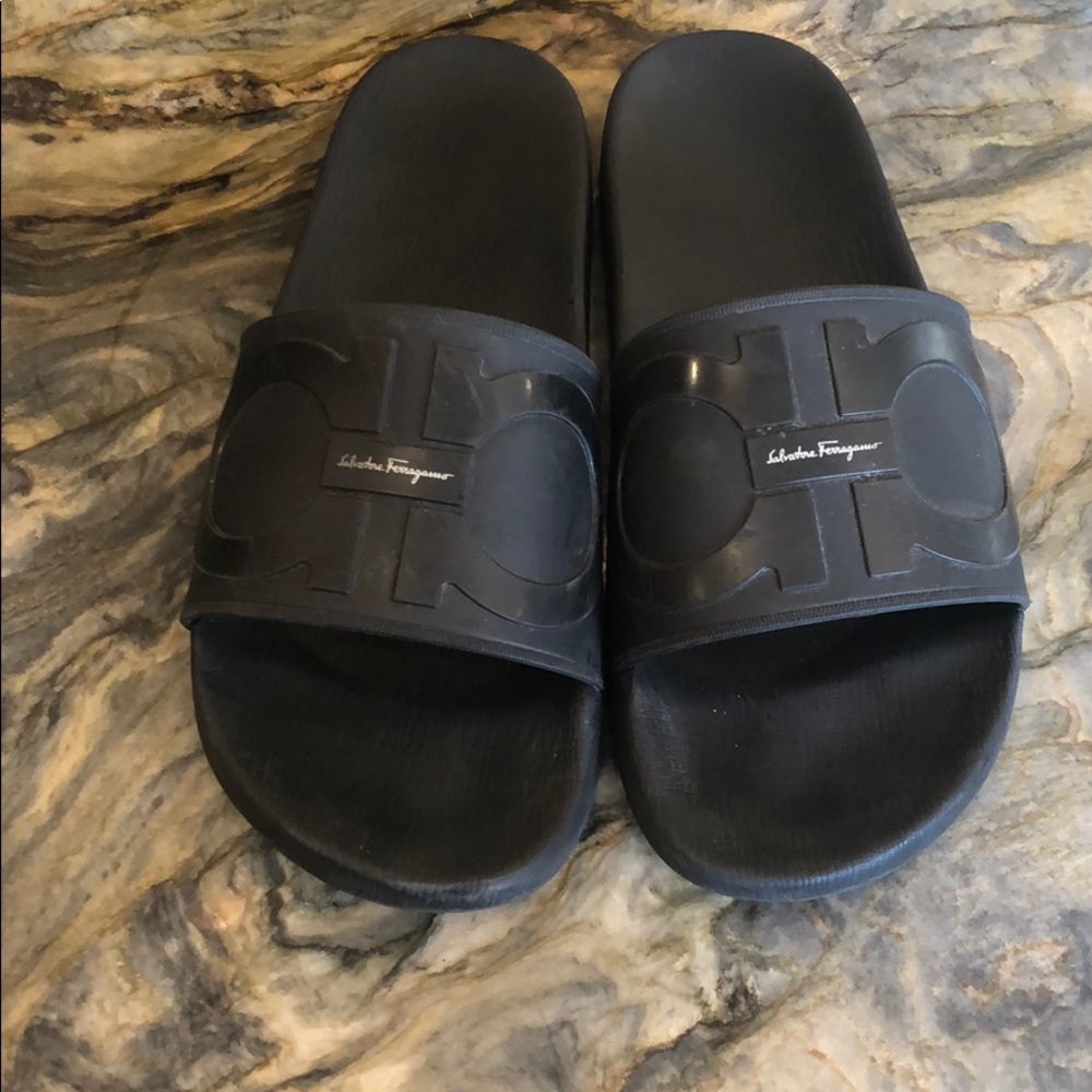 Men’s Ferragamo Slides